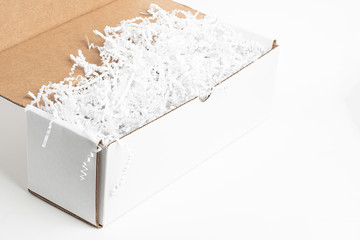 Generic Open White Packaging Box