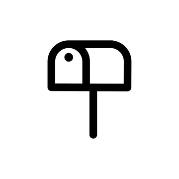 mail box icon design vector logo template EPS 10