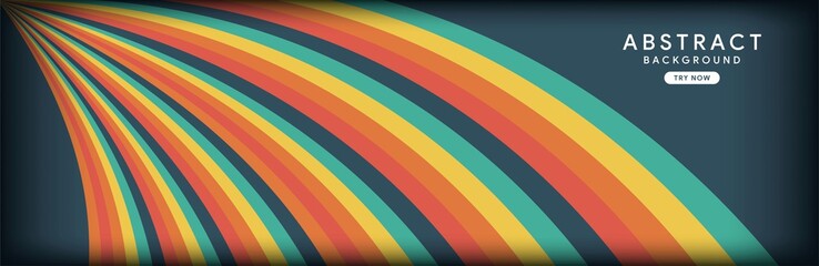 abstract geometric background with colored line