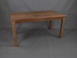 Classy Modern Luxury Wooden Table for Home Interiors Furniture in Isolated Background