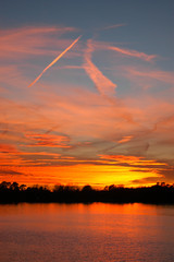 Sunset over the Chesapeake Bay