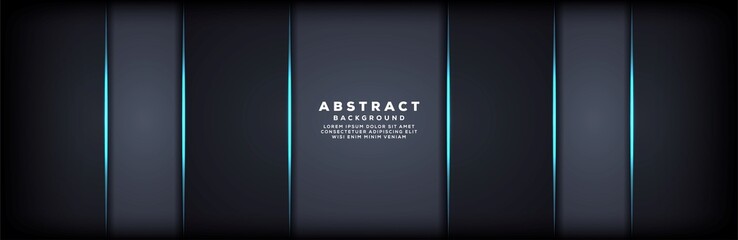 abstract dark grey background with blue light lines