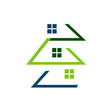 recommend clip art: drafter architect and developer home design logo vector symbol graphic concept