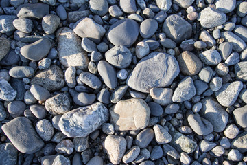 pebbles on the beach