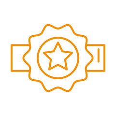 seal stamp award victory isolated icon