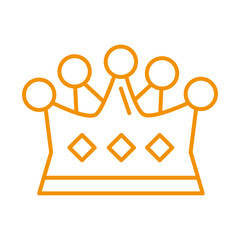 Obraz premium crown winner royal isolated icon