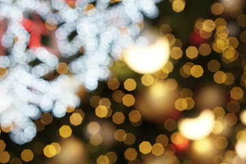 Background light blur abstract. Christmas holiday lights.