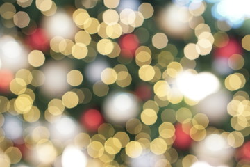 Background light blur abstract. Christmas holiday lights.