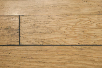 Horizontal wood texture pattern background.