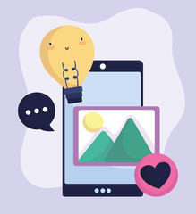 smartphone picture love creativity decoration social media