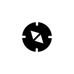 Vector illustration, compass icon design