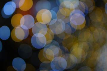 Abstract light blur bokeh, usage for background or wallpaper. 