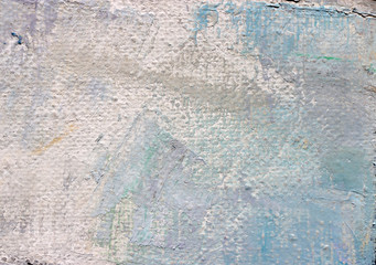 Abstract art background. Oil on canvas. Rough brushstrokes of paint.