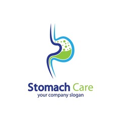 Stomach logo creative vector icon