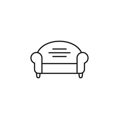 sofa icon design. vector illustration