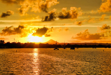 Fototapeta premium Noosa River sunset 2