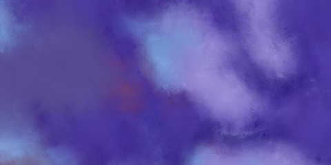 abstract background for advertisement with dark slate blue, medium purple and corn flower blue colors