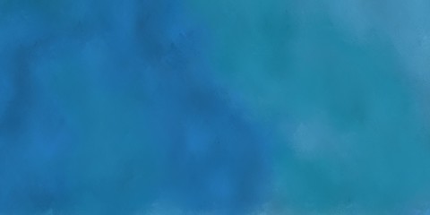 abstract background for advertisement with teal blue, steel blue and teal colors