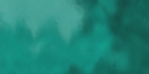abstract unique background with teal blue, teal and teal green colors
