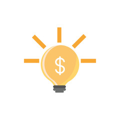 light bulb bright money business finance