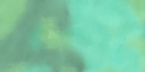 Fototapeta na wymiar abstract background for header with medium aqua marine, aqua marine and light green colors