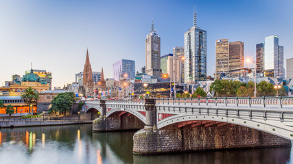 Fototapeta premium Melbourne Skyline 1