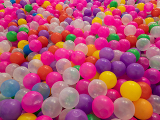 background of colorful balloons