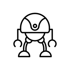 robot electrical technology character machine linear design