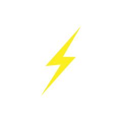 Thunderbolt and Lightning strike causes natural electricity to cause harm. icon vector