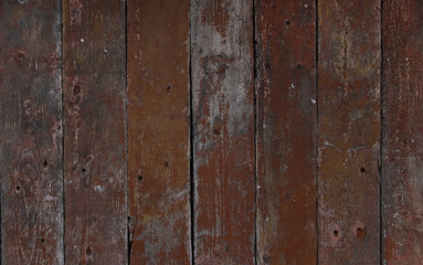 Texture of old painted boards.