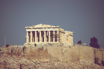 Acropoli in Athens from far view point