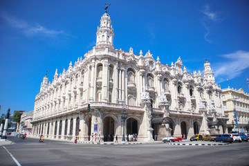 Fototapeta na wymiar Grand theater of Havana. Cuba