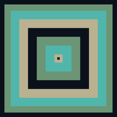 An abstract retro repeating square shaped background image.