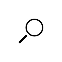 magnifying glass icon design vector logo template EPS 10