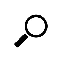 magnifying glass icon design vector logo template EPS 10