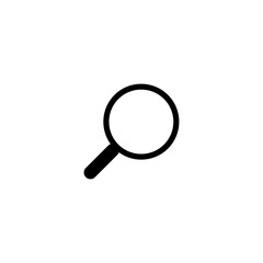 magnifying glass icon design vector logo template EPS 10