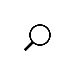 magnifying glass icon design vector logo template EPS 10