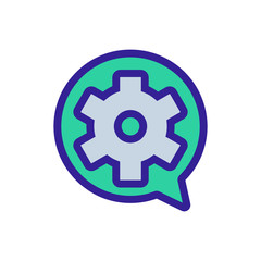 Set up the vector icon. Thin line sign. Isolated contour symbol illustration