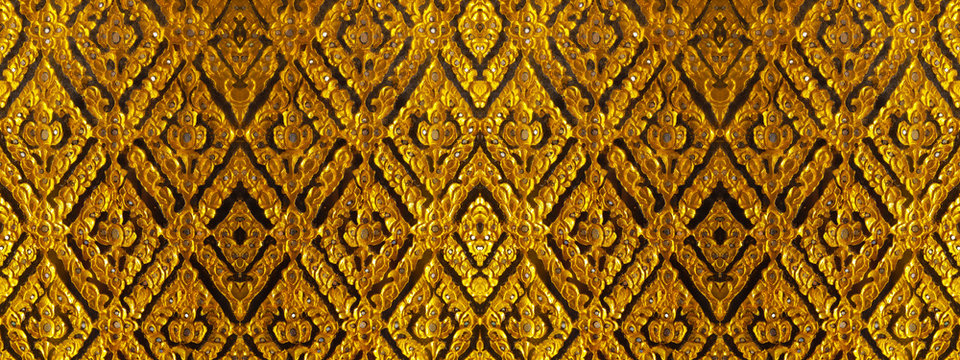 Vintage pattern of thai traditional style for background