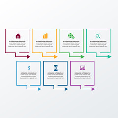 Infographic elements - bar and line charts, percents, pie charts, steps, options, timeline, people infographics, vector eps10 illustration