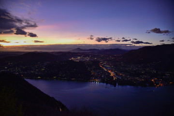 Night view of the city