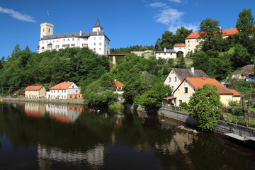 Fototapeta na wymiar castle in czech republic