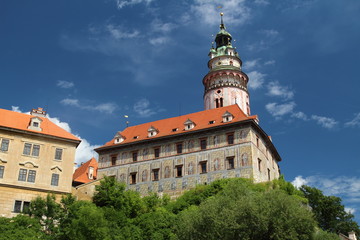 Fototapeta na wymiar Chateau in Bohemia
