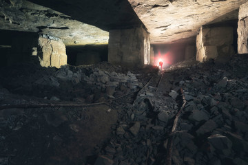 Abandoned mine in Europe, France
