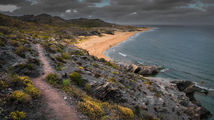 Playa Larga de Calblanque (Murcia)