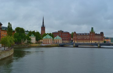 Fototapeta premium Stockholm architecture in Sweden