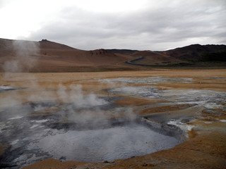 Hochtemperaturgebiet Namaskard, Island