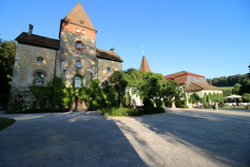 Fototapeta na wymiar Villars-les-Moines - Schloss Münchenwiler