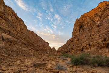 Fototapeta premium Geological rock strata (outcrops) at the ancient oasis ﻿﻿of Al Ula, Saudi Arabia