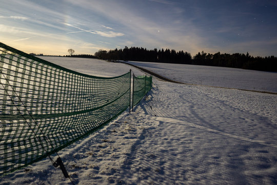 Landschaft im Winter Ru&szlig;berg bei Tuttlingen